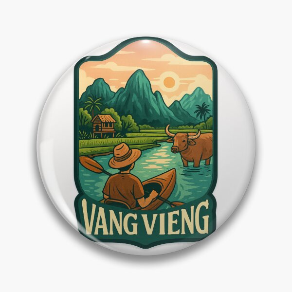 Item preview,  Kayaking Through Vang Vieng Countryside, Laos designed and sold by Places On Earth.