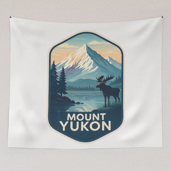Item preview,  Moose at Mount Yukon Lake, Yukon Territory, Canada designed and sold by Places On Earth.