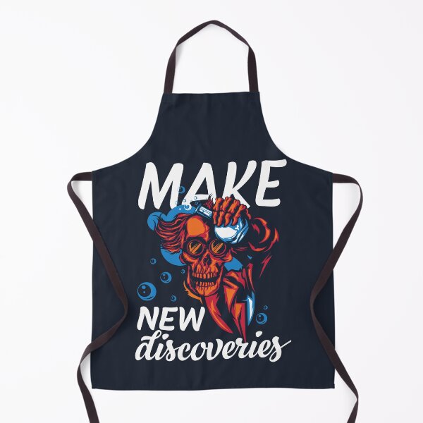 Item preview, Make New Discoveries – Skull Explorer Illustration designed and sold by mubashshirazam.