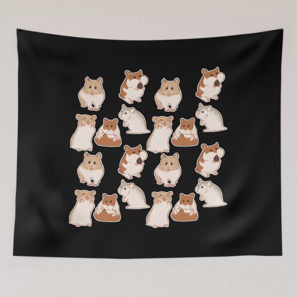 Item preview, Cute Hamster Pattern designed and sold by cdkjwctbqy52.