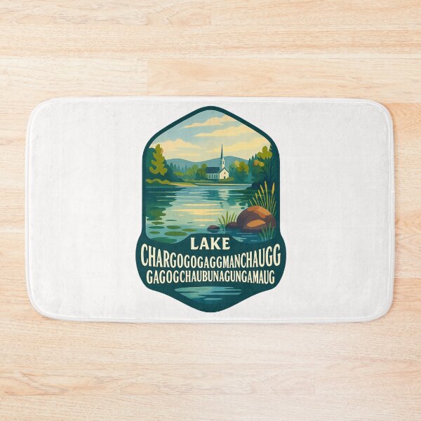 Item preview,  Lake Chargoggagoggmanchauggagoggchaubunagungamaugg in Webster, Massachusetts designed and sold by Places On Earth.