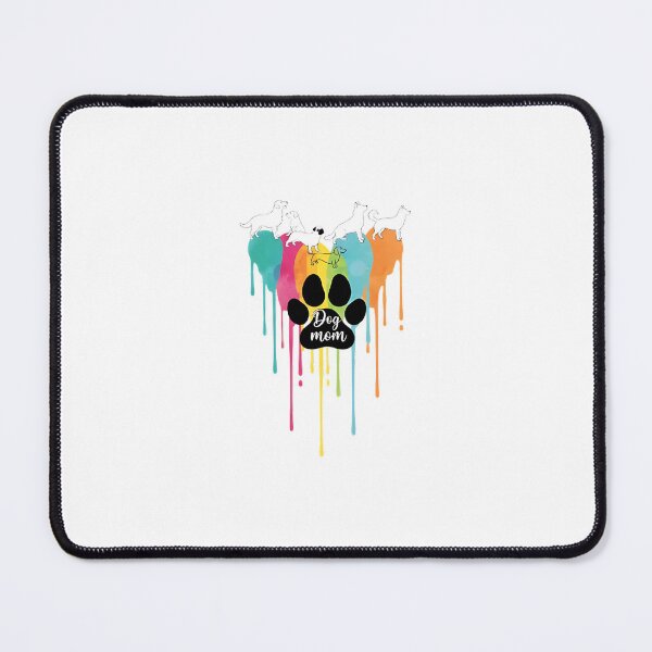 Item preview, Melting Dogs Dog Mom Funny Art designed and sold by Ancen1941.