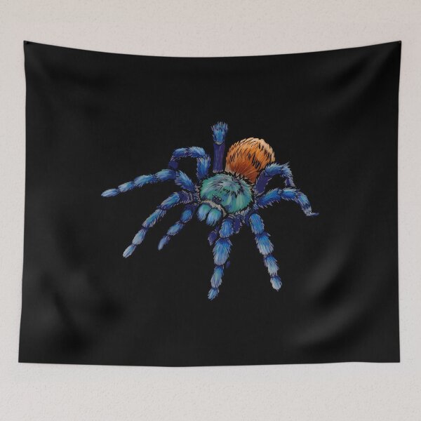 Item preview, Greenbottle Blue Tarantula With Black Outline designed and sold by cdkjwctbqy52.