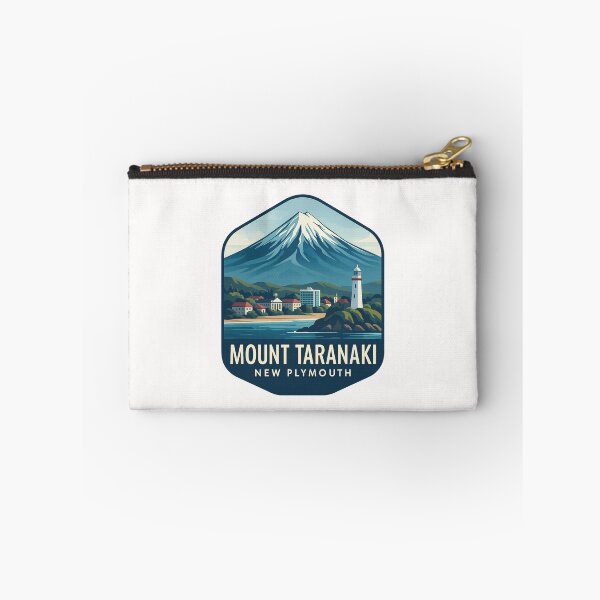 Item preview, Mount Taranaki and Coastal City of New Plymouth, New Zealand designed and sold by Places On Earth.