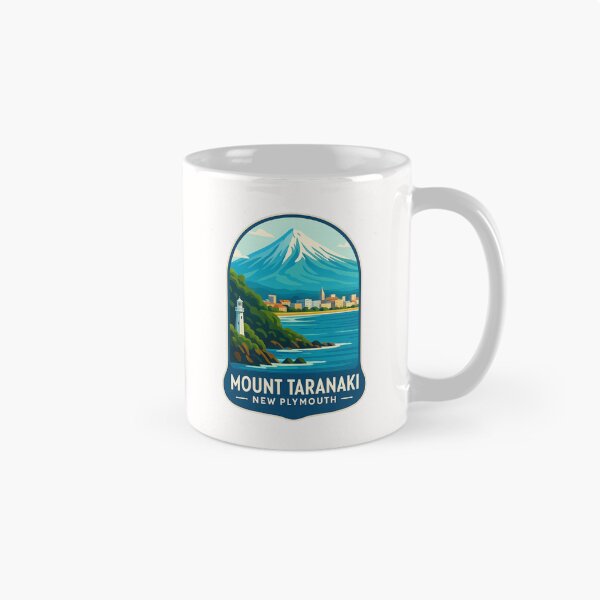 Item preview,  Mount Taranaki Overlooking New Plymouth and the Tasman Sea, New Zealand designed and sold by Places On Earth.