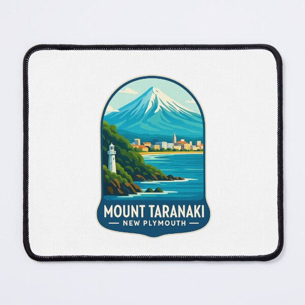 Item preview, Mount Taranaki Overlooking New Plymouth and the Tasman Sea, New Zealand designed and sold by Places On Earth.
