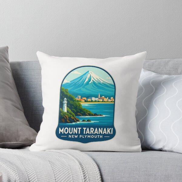 Item preview, Mount Taranaki Overlooking New Plymouth and the Tasman Sea, New Zealand designed and sold by Places On Earth.