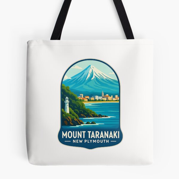 Item preview, Mount Taranaki Overlooking New Plymouth and the Tasman Sea, New Zealand designed and sold by Places On Earth.