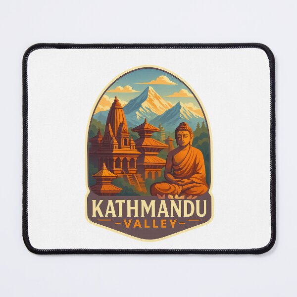 Item preview, Ancient Temples and Himalayas of Kathmandu Valley, Nepal designed and sold by Places On Earth.