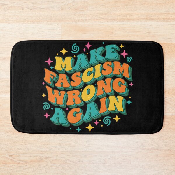 Item preview, Make Fascism Wrong Again Political T-Shirt, Resistance Shirt, Protest Shirt, Progressive Tee, Anti- Trump Vance designed and sold by THREE LITTLE BEANS.