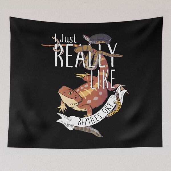 Item preview, I Just Really Like Reptiles Ok designed and sold by cdkjwctbqy52.