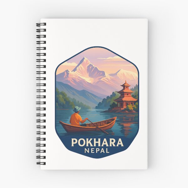Item preview,  Tranquil Waters of Phewa Lake with Annapurna Range, Pokhara, Nepal designed and sold by Places On Earth.