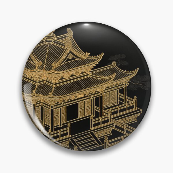 Item preview, Celestial Golden Palace and Floating Goddess Night Scene designed and sold by zzz888.