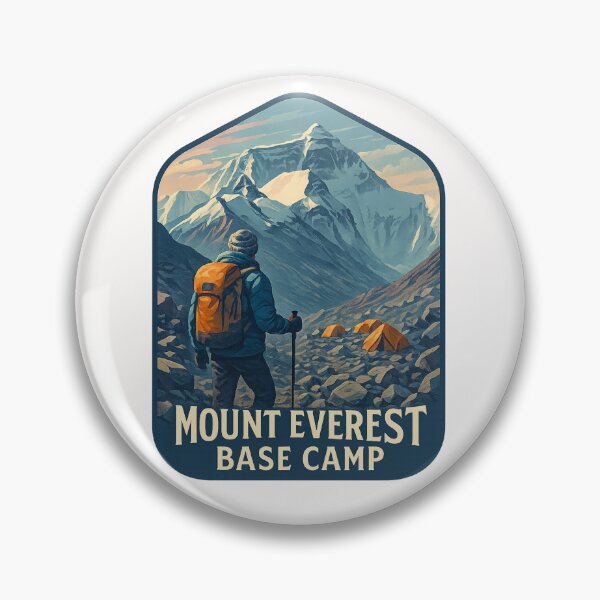 Item preview,  Trekker at Mount Everest Base Camp in Solukhumbu District, Nepal designed and sold by Places On Earth.