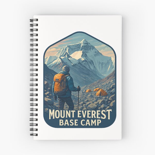 Item preview,  Trekker at Mount Everest Base Camp in Solukhumbu District, Nepal designed and sold by Places On Earth.