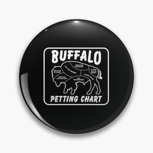 Item preview, Buffalo Petting Chart – Funny Wildlife Bison Fluffy Cow designed and sold by cdkjwctbqy52.