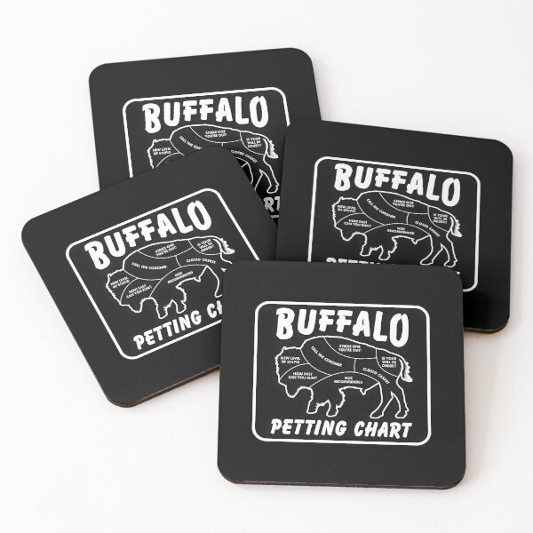 Item preview, Buffalo Petting Chart – Funny Wildlife Bison Fluffy Cow designed and sold by cdkjwctbqy52.