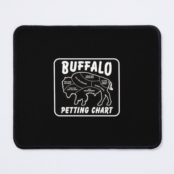 Item preview, Buffalo Petting Chart – Funny Wildlife Bison Fluffy Cow designed and sold by cdkjwctbqy52.