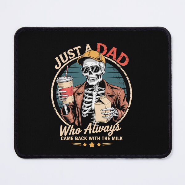 Item preview, Just A Dad Who Always Came Back With The Milk Fathers Day designed and sold by Elenasriveras.