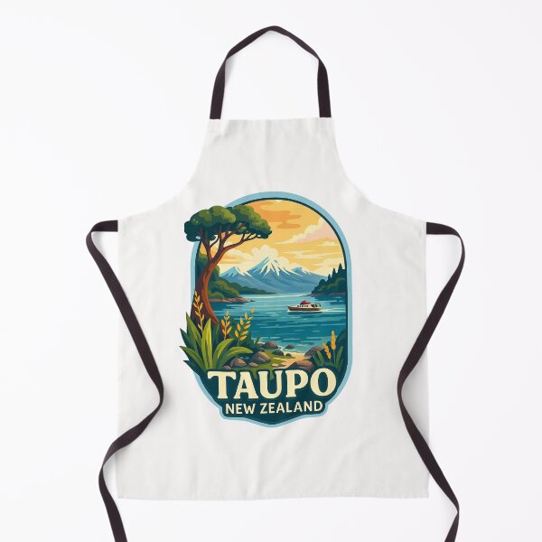 Item preview, Scenic Lake Taupō with Mount Tongariro, Waikato Region designed and sold by Places On Earth.