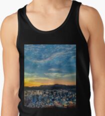 High View of Seoul During Sunset Tank Top