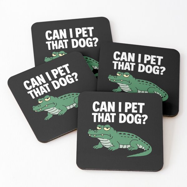 Artikelvorschau, Darf ich diesen Hund streicheln? Alligator entworfen und verkauft von NQArtist.