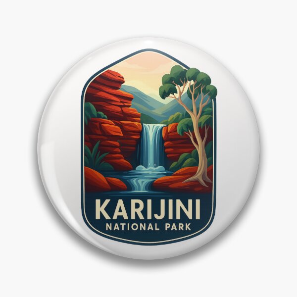 Item preview,  Waterfall Gorge in Karijini National Park, Pilbara, Western Australia designed and sold by Places On Earth.
