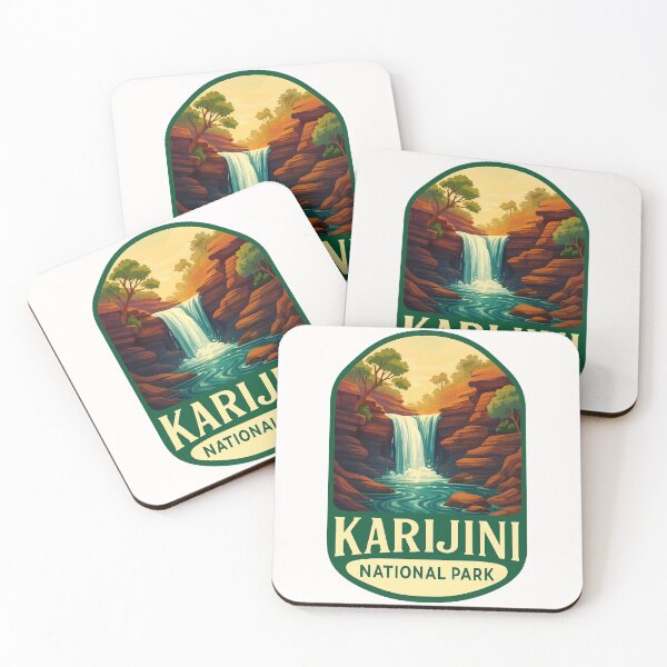 Item preview,  Dales Gorge and Waterfall in Karijini National Park, Western Australia designed and sold by Places On Earth.