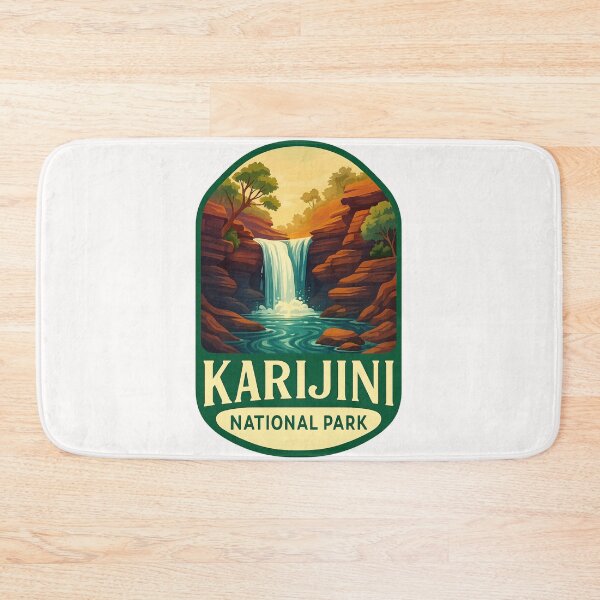 Item preview,  Dales Gorge and Waterfall in Karijini National Park, Western Australia designed and sold by Places On Earth.