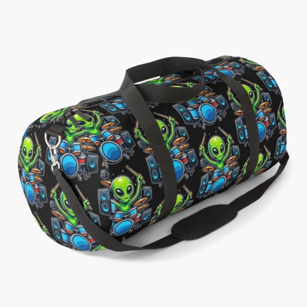 Item preview, Funny Alien Playing Drums Space Music Lover Drum designed and sold by JessicaMarque.