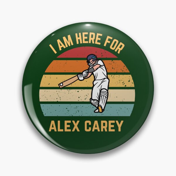 Item preview, i am here for Alex Carey designed and sold by sydney-syder.