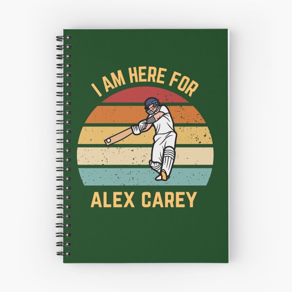 Item preview, i am here for Alex Carey designed and sold by sydney-syder.