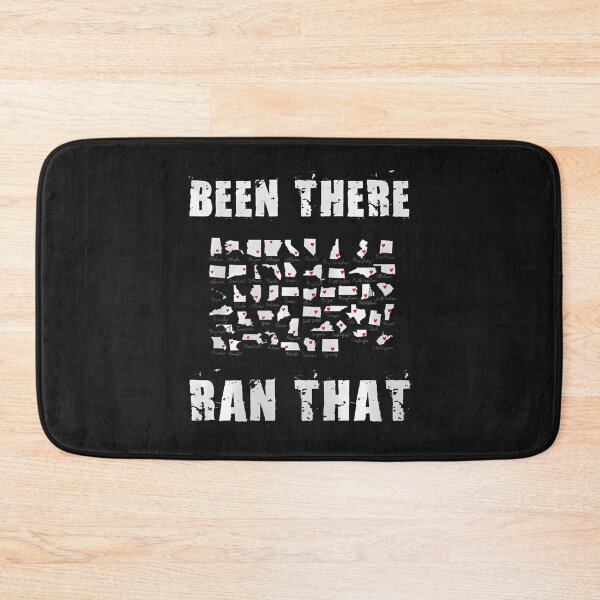 Item preview, All 50 States I Have Run Challenge Map Half Marathons Club designed and sold by ArleneJene.