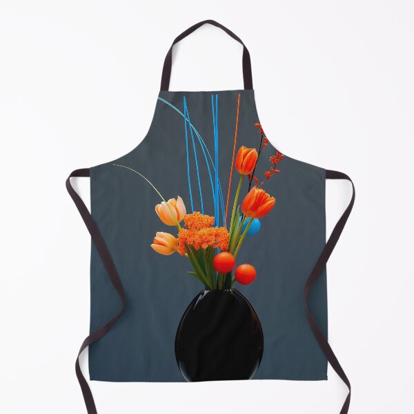 Item preview, Elegante arreglo floral en jarrón negro designed and sold by lautir.