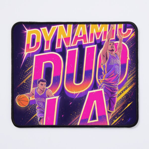 Item preview, Neon Dynamic Basketball Duo Graphic designed and sold by ChinzorigBAY.
