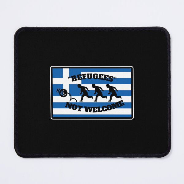 Item preview, "Refugees" not welcome in Greece designed and sold by PuzzlingStuff.