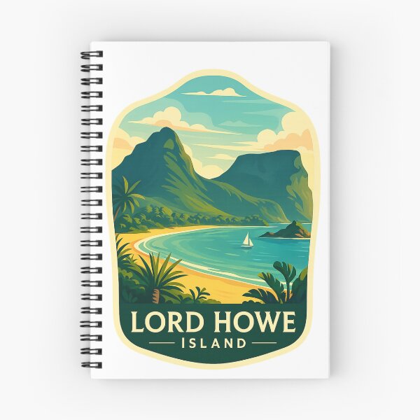 Item preview,  Sailboat at Lagoon Beach, Lord Howe Island, Australia designed and sold by Aryabek.