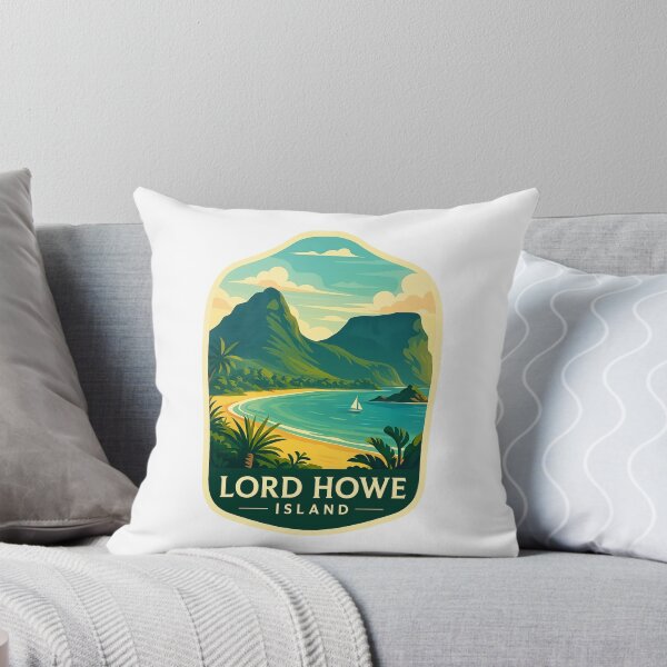 Item preview,  Sailboat at Lagoon Beach, Lord Howe Island, Australia designed and sold by Aryabek.