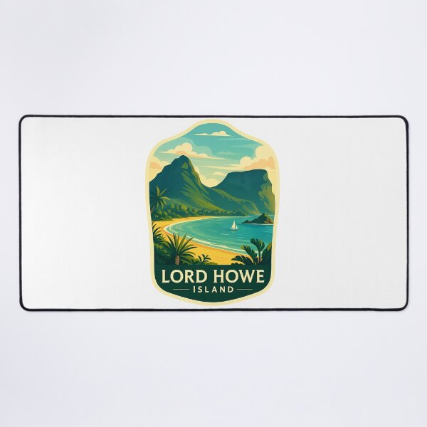 Item preview, Sailboat at Lagoon Beach, Lord Howe Island, Australia designed and sold by Aryabek.