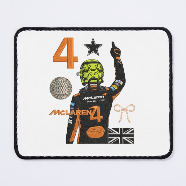 Item preview, Formula Racing Fan Art Sticker | Embroidered Motorsport Victory Pose designed and sold by Gurjeetpixelart.