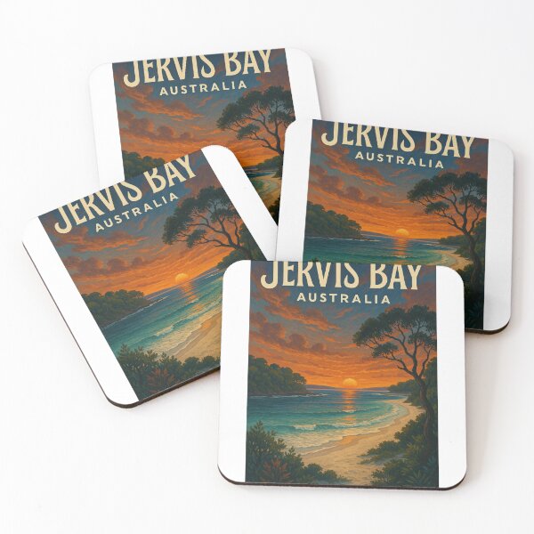 Item preview,  Sunset Over Hyams Beach in Jervis Bay, New South Wales designed and sold by Aryabek.