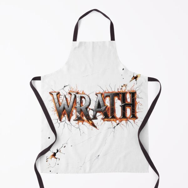 Item preview, Wrath – Dark Gothic Metal Typography designed and sold by DESIGNONET.