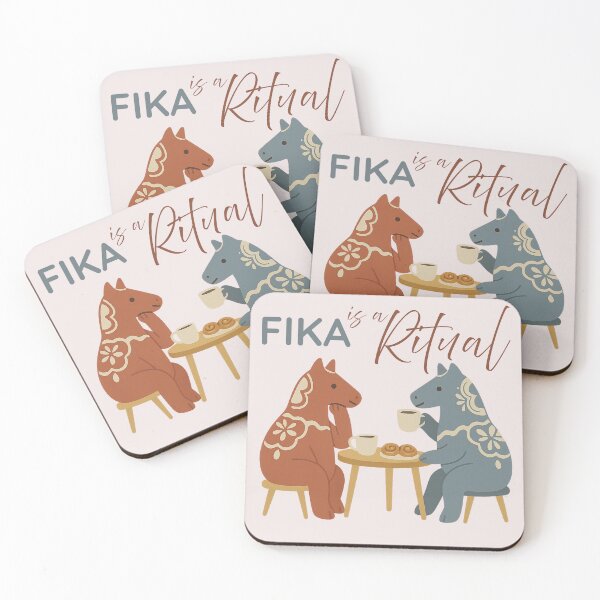 Item preview, Fika Is a Lifestyle – Scandinavian Ritual Art | Nordic Coffee Culture designed and sold by ScanMood.