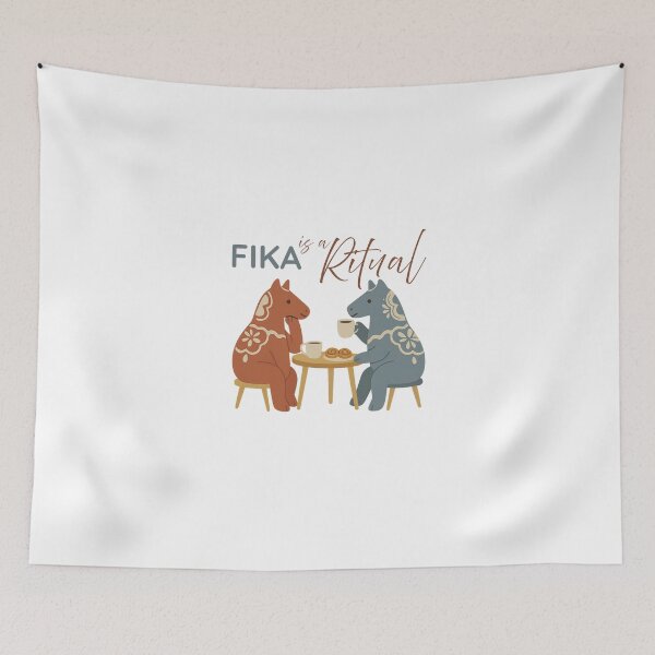 Item preview, Fika Is a Lifestyle – Scandinavian Ritual Art | Nordic Coffee Culture designed and sold by ScanMood.