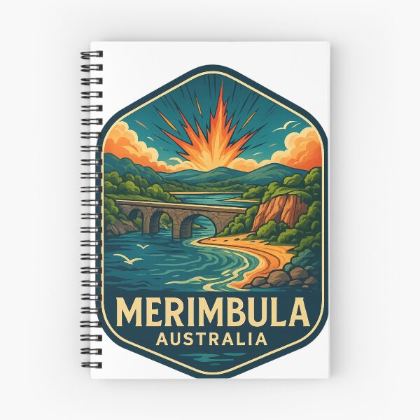 Item preview,  Merimbula Lake and Bridge on the Sapphire Coast, New South Wales designed and sold by Aryabek.