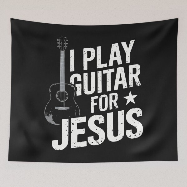 Item preview, I Play Guitar For Jesus Christian Church Guitarist Guitar designed and sold by ArleneJene.