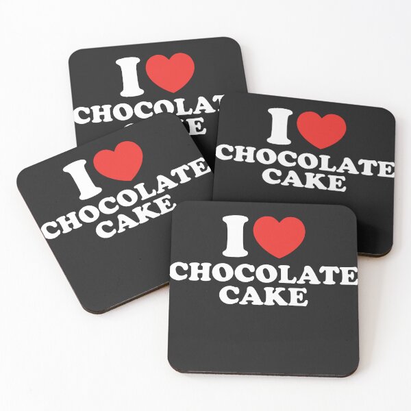 Item preview, I Love Chocolate Cake designed and sold by shitpostee.