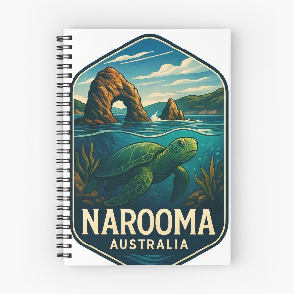 Item preview,  Sea Turtle and Australia Rock in Narooma, New South Wales designed and sold by Aryabek.