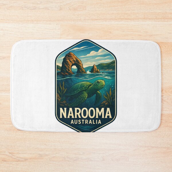 Item preview, Sea Turtle and Australia Rock in Narooma, New South Wales designed and sold by Aryabek.