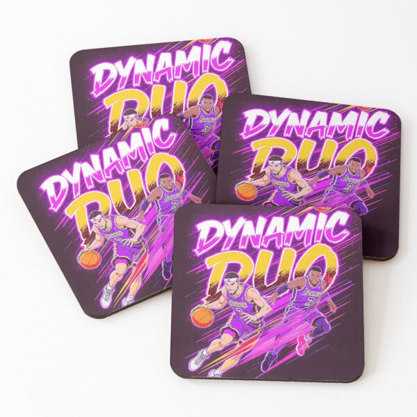 Item preview, Neon Dynamic Basketball Duo Graphic designed and sold by ChinzorigBAY.